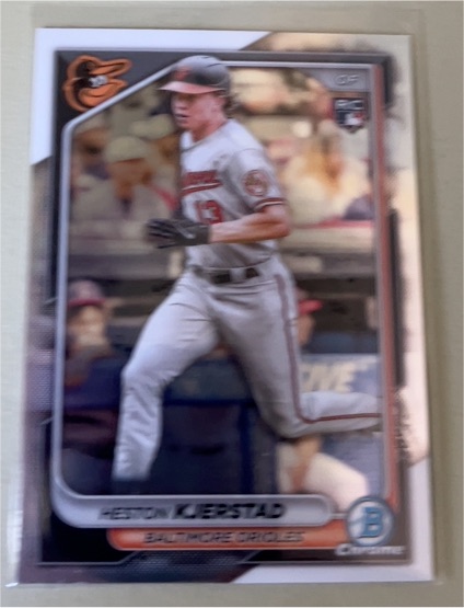 2024 Bowman Chrome #44 Heston Kjerstad — front
