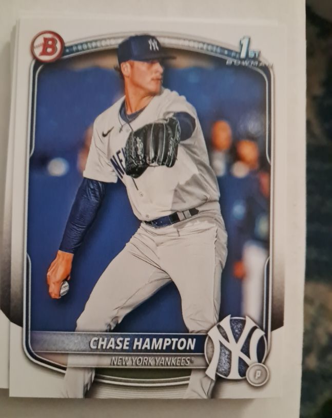 2025 Bowman #BP-57 Chase Hampton — front