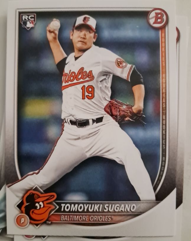 2025 Bowman #41 Tomoyuki Sugano — front