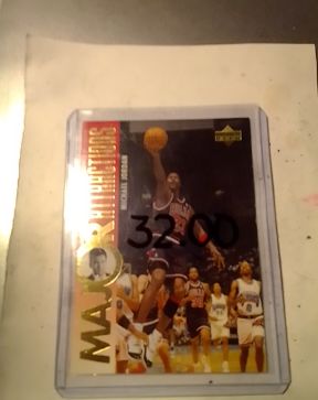 1995-96 Upper Deck Major Attractions #339 Michael Jordan — front