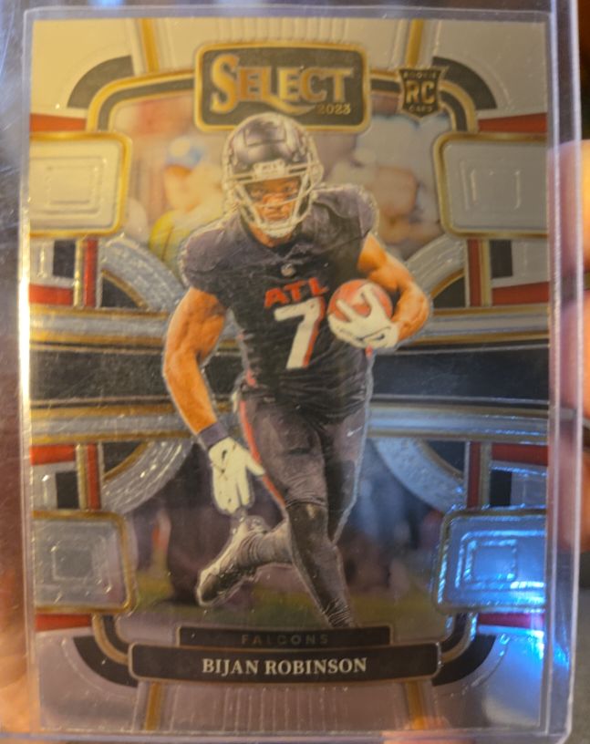 2023 Panini Select #4 Bijan Robinson — front