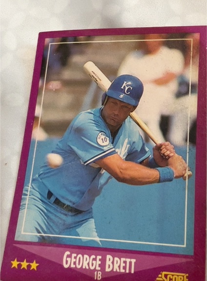 1988 Score #11 George Brett — front