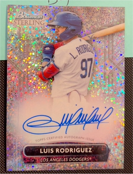 2022 Bowman Sterling #PA-LR Luis Rodriguez — front