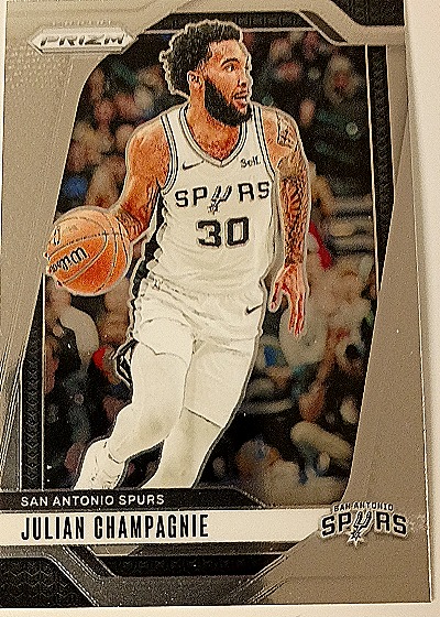 2024-25 Panini Prizm #158 Julian Champagnie — front