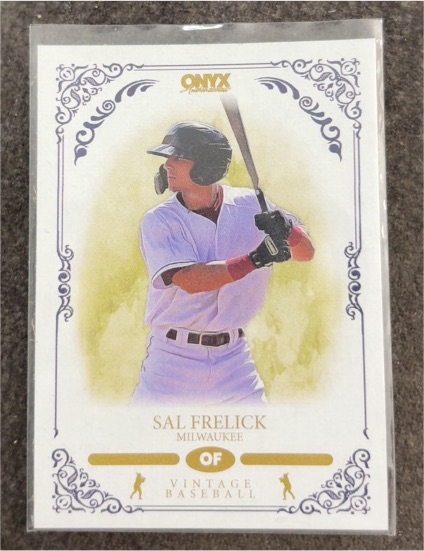 2022 Onyx Vintage Baseball #OVSF Sal Frelick — front