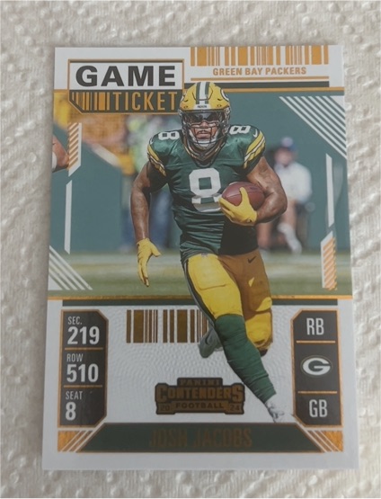 2024 Panini Contenders #35 Josh Jacobs — front