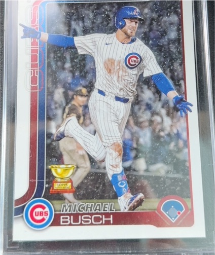2025 Topps Series 1 #263 Michael Busch — front