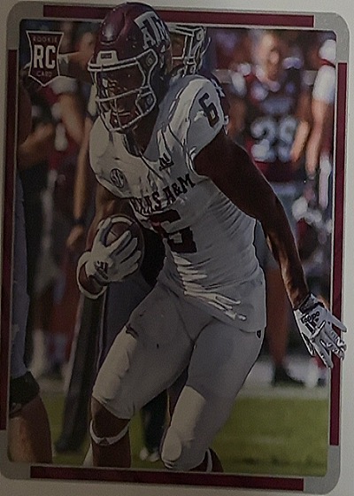 2019 Panini Prestige Football Rookie Card Texas A&M Player — front