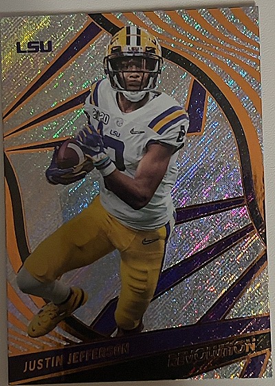 2023 Panini Chronicles Draft Picks Revolution #86 Justin Jefferson — front