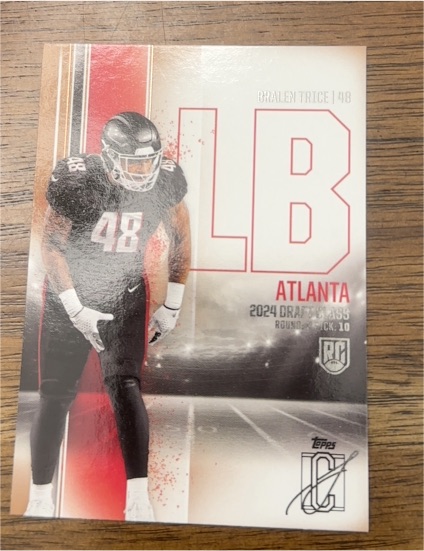 2024 Topps Signature Class #48 Bralen Trice — front