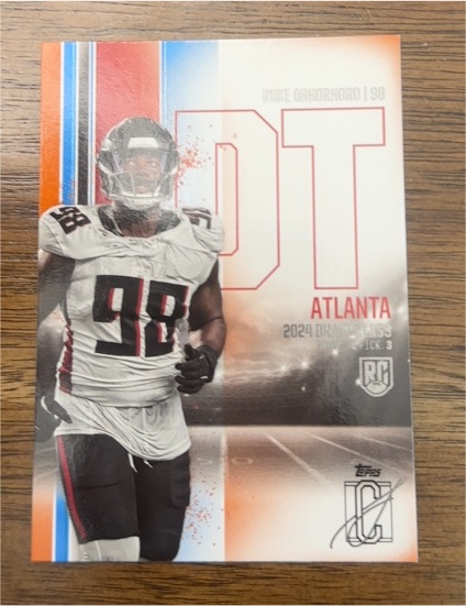 2024 Topps Signature Class #98 Ruke Orhorhoro — front