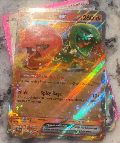 Scovillain ex 037/191 Sv08: Surging Sparks — front
