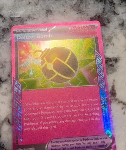 2024 Pokémon Stellar Crown #134 Deluxe Bomb — front