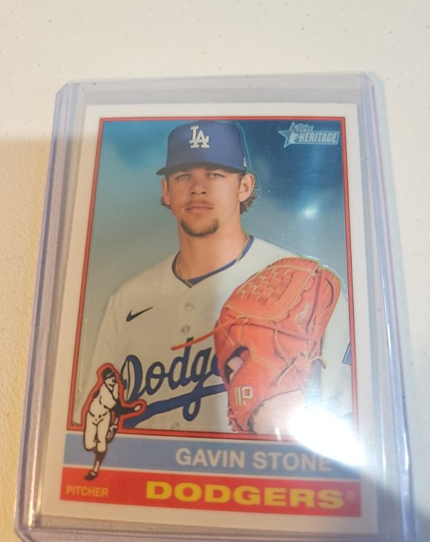 2025 Topps Heritage #439 Gavin Stone — front