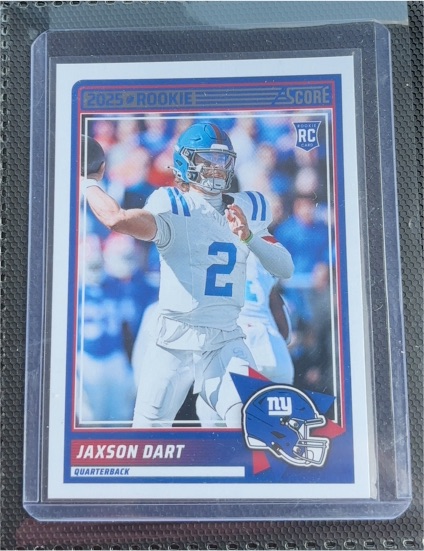 2025 Panini Score #35 Jaxson Dart — front