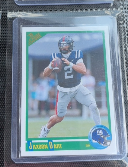 2025 Panini Score Anniversary #9 Jaxson Dart — front