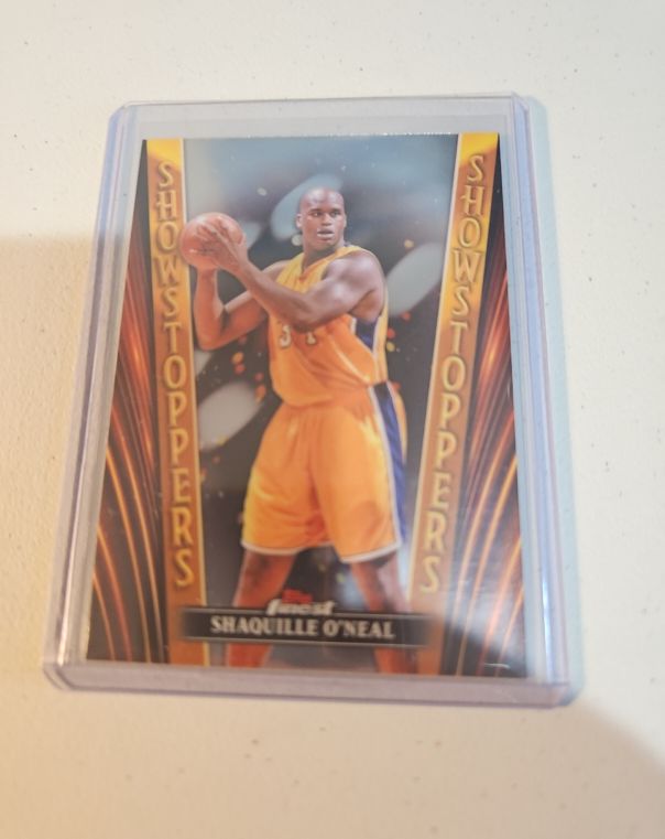 2023-24 Topps Finest #SS-12 Shaquille O'Neal Showstoppers — front