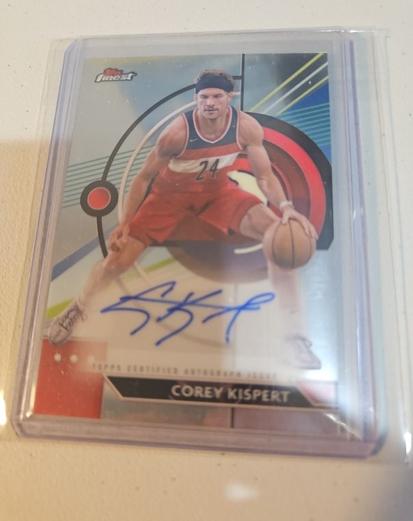 2023-24 Topps Finest #FA-CK Corey Kispert — front