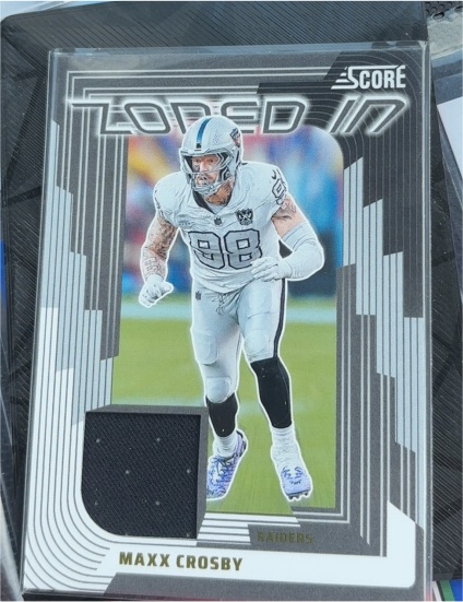 2025 Panini Score Zoned In #ZON-MCY Maxx Crosby — front