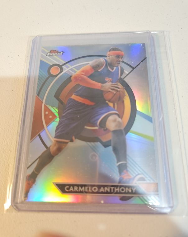 2024 Topps Finest #42 Carmelo Anthony — front
