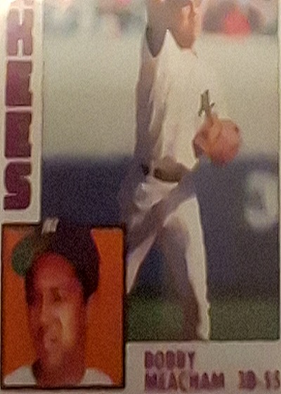 1987 Topps #15 Bobby Meacham — front