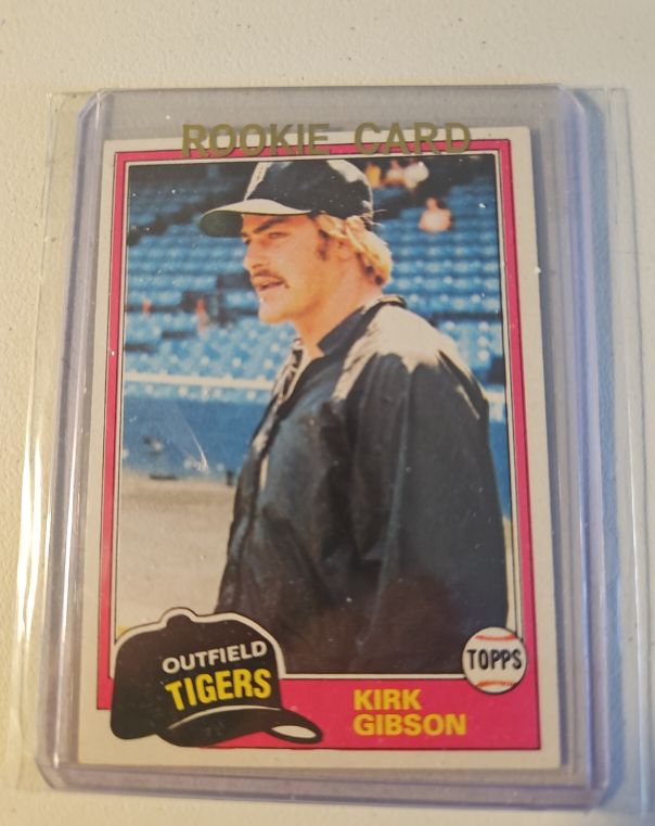1981 Topps #315 Kirk Gibson — front