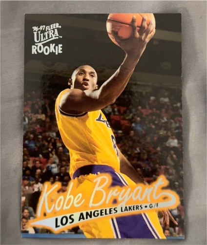 1996-97 Fleer Ultra #52 Kobe Bryant Rookie — front