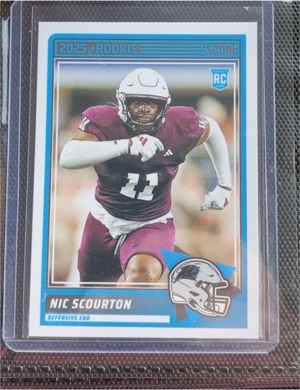 2025 Panini Score #27 Nic Scourton — front