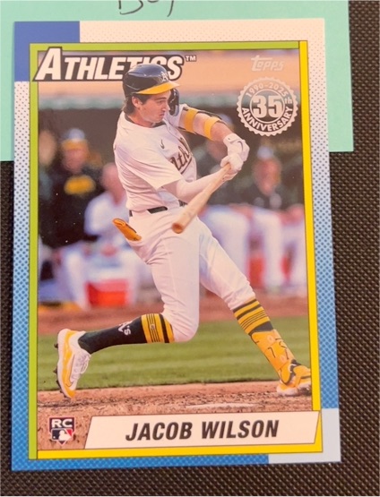 2025 Topps Series 1 #T90-29 Jacob Wilson — front