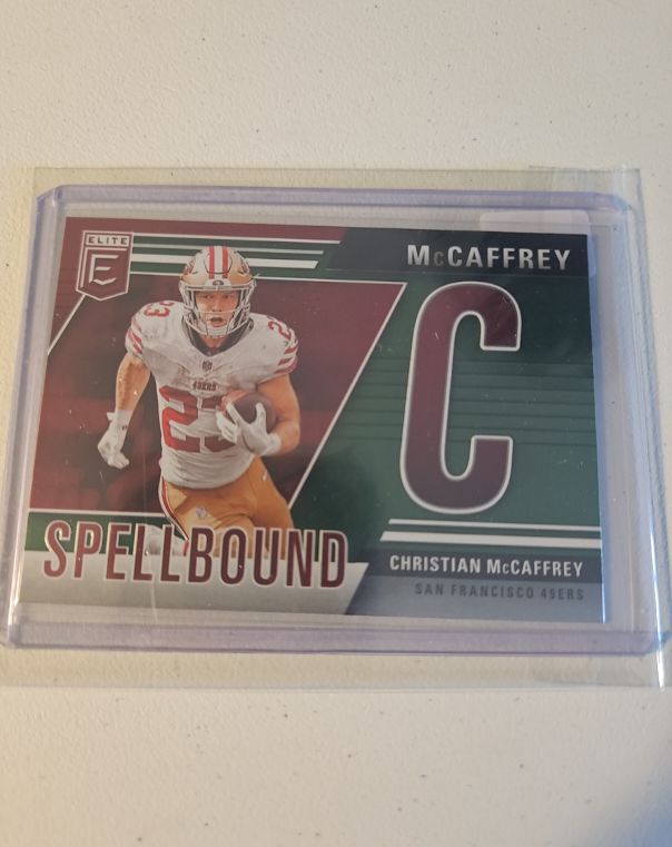 2024 Panini Donruss Elite Spellbound #13 Christian McCaffrey — front