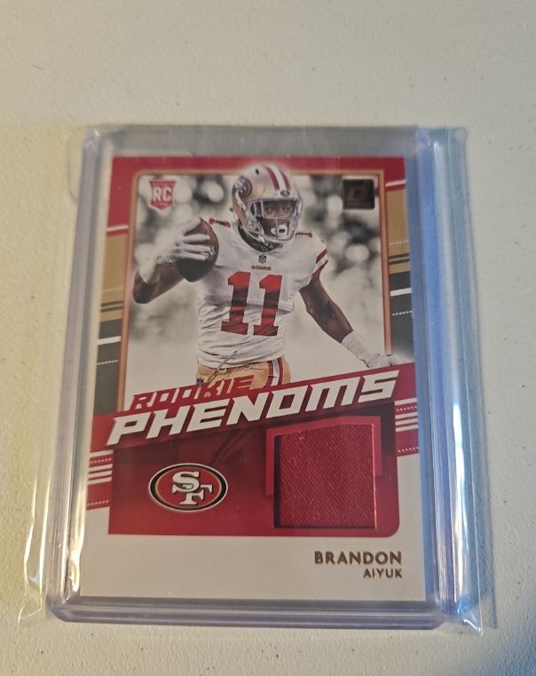 2020 Donruss Rookie Phenoms #RP-BA Brandon Aiyuk — front