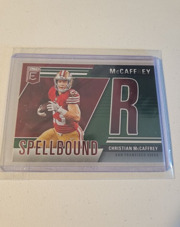 2024 Panini Donruss Elite Spellbound #18 Christian McCaffrey — front