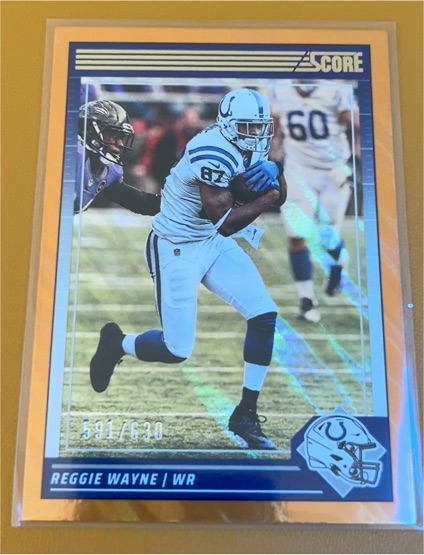2024 Panini Score #126 Reggie Wayne — front