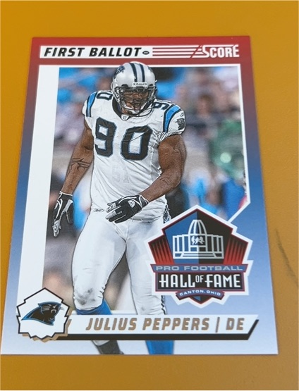 2024 Panini Score First Ballot #1 Julius Peppers — front