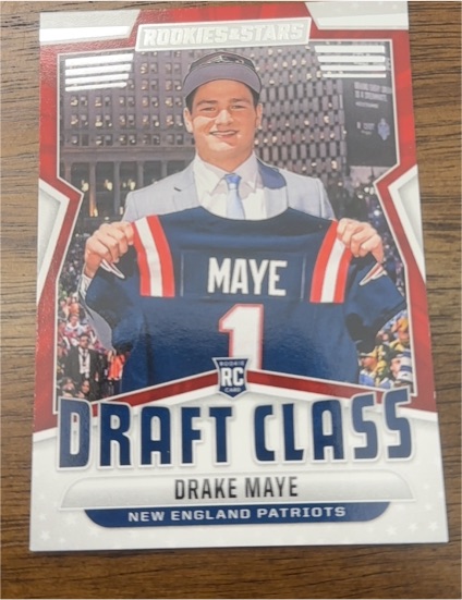 2024 Panini Rookies & Stars #DC-DME Drake Maye Draft Class — front