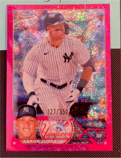 2023 Topps Chrome #X Aaron Judge — front
