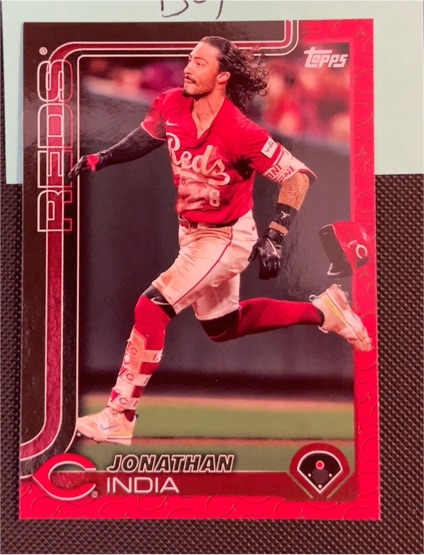 2025 Topps Series 1 #102 Jonathan India — front