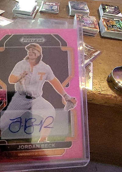 2022 Panini Prizm Draft Picks #PDP38 Jordan Beck — front
