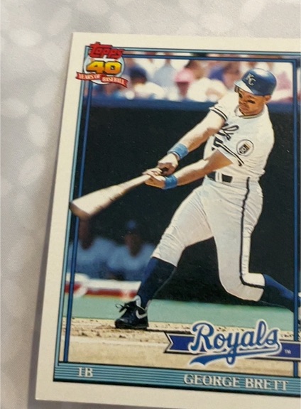 1991 Topps #540 George Brett — front