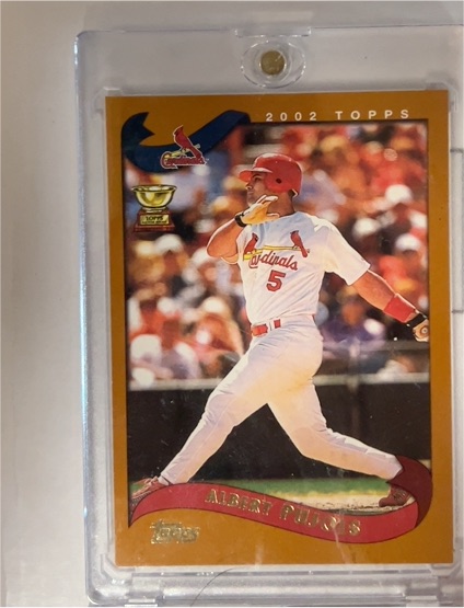 2002 Topps #160 Albert Pujols — front
