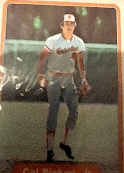 1982 Topps #1 Cal Ripken Jr. — front