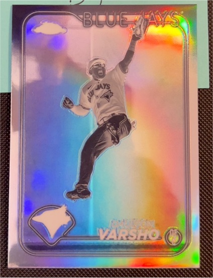 2024 Topps Chrome #140 Daulton Varsho — front