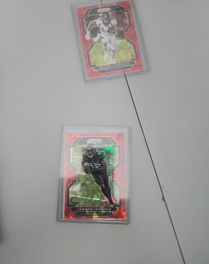 2021 Panini Prizm Red Ice Melvin Gordon III — front