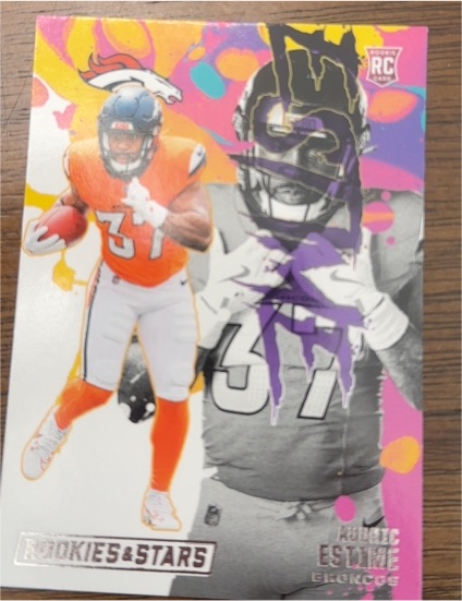 2024 Panini Rookies & Stars #RE-AEE Audric Estime Rookie Exclusive — front