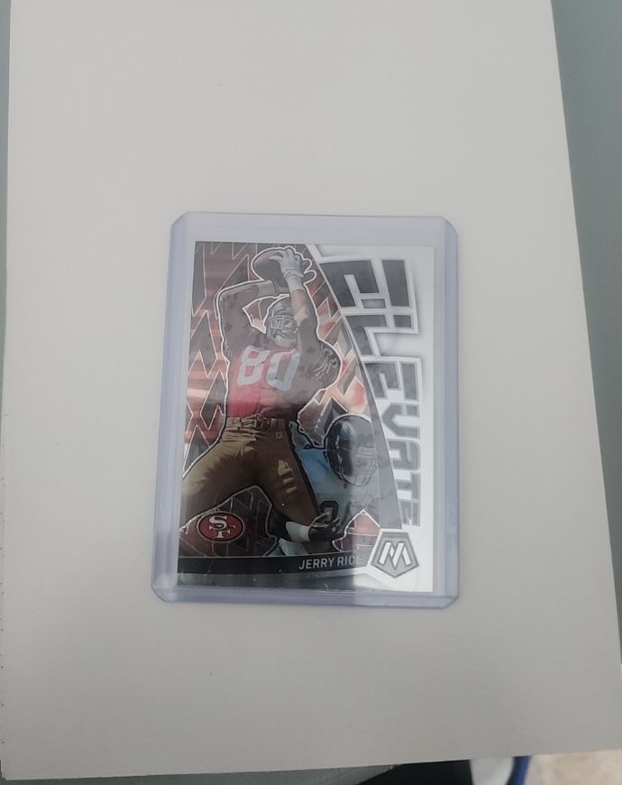 2023 Panini Mosaic Elevate #E-JR Jerry Rice — front