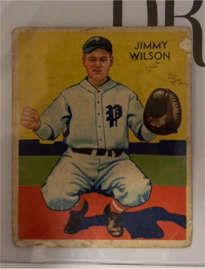 1934 Diamond Stars #22 Jimmy Wilson — front