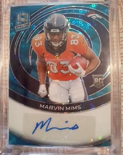 2023 Panini Spectra #RAU-MMI Marvin Mims — front