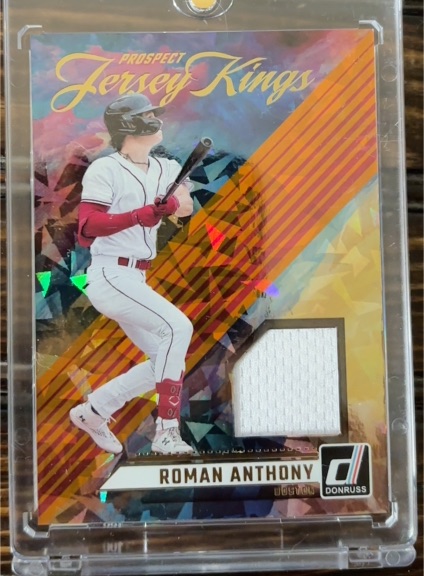 2024 Donruss Prospect Jersey Kings #PJK-RA Roman Anthony — front