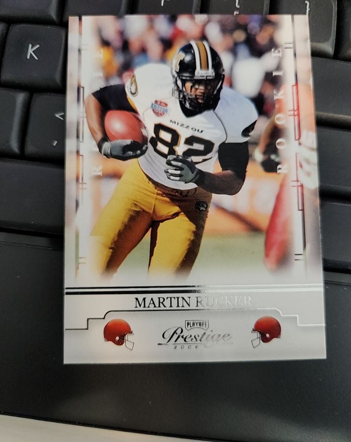 2008 Playoff Prestige Martin Rucker — front