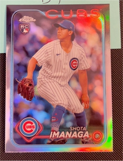2024 Topps Chrome #121 Shota Imanaga — front